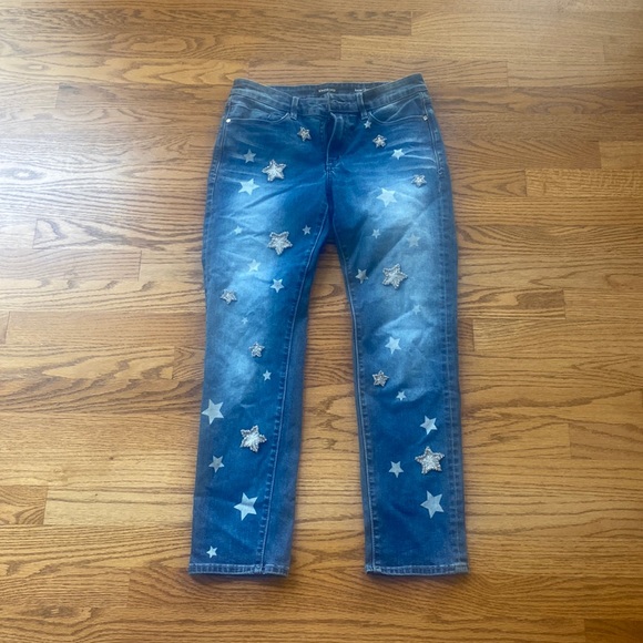 bebe Denim - Bebe heartbreaker crop star jeans Size 27